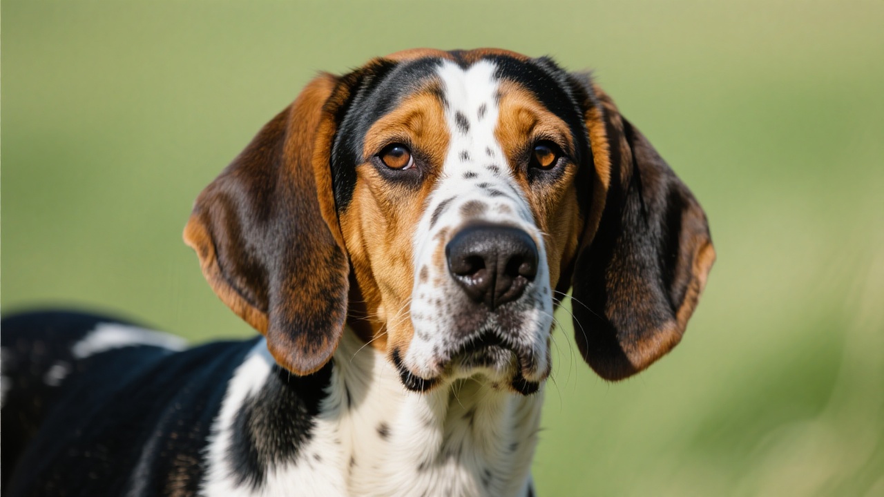 塞尔维亚三色猎犬 主视图